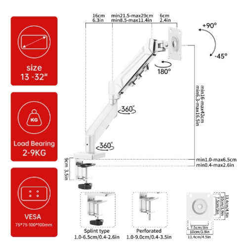 Monitor stand CX04-01S-F