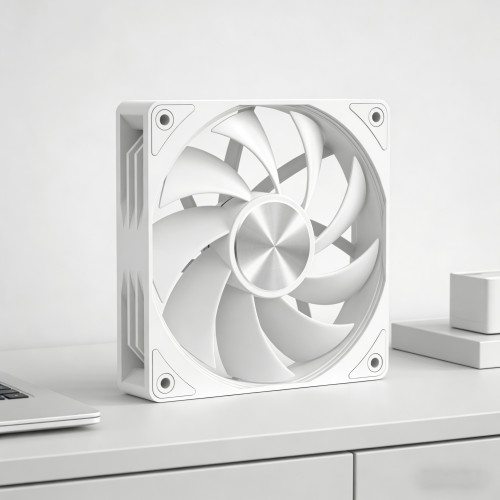 JS120 120mm Case Fan |Boost Frame Design | Aluminum CD-Pattern Hub